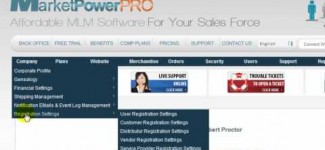 Company Profile in MarketPowerPRO by MLM Software provider MultiSoft Corporation